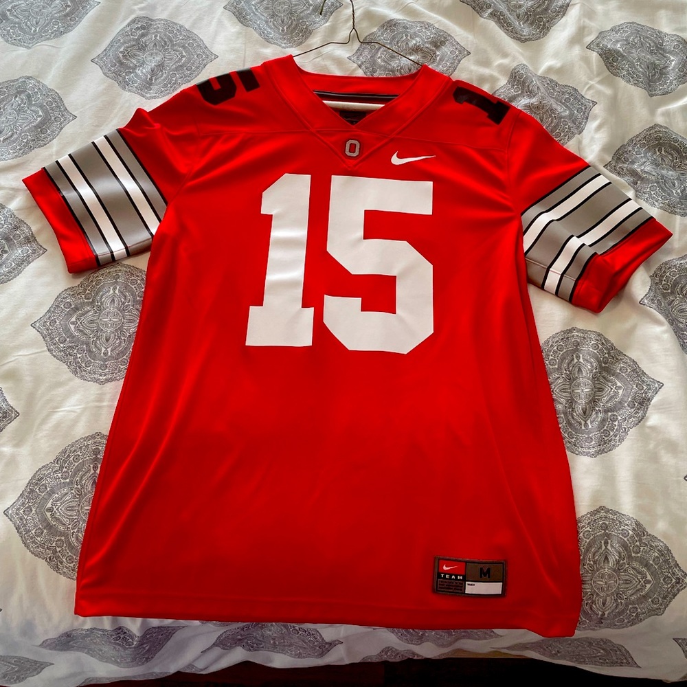 Ohio State Jersey Ezekiel Elliot Jersey #15 Feed Zeke Playoffs Cfp Buckeyes RB1